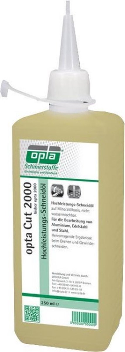 Zeus Draadsnijolie Opta 172 Fles 250ML