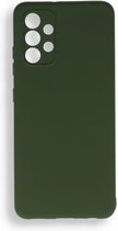 Siliconen back cover case - Geschikt voor Samsung Galaxy A32 5G - TPU hoesje Groen