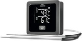 Bol.com Grillmeister Draadloze BBQ Thermometer - Meetbereik: -10 tot 300 °C - Timer: ja - Kenmerk: 5 niveaus en 8 programma's - ... aanbieding