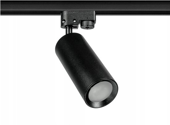 LED tracklight - Railspot - 1 fase - GU10 fitting - 60mm - Zwart