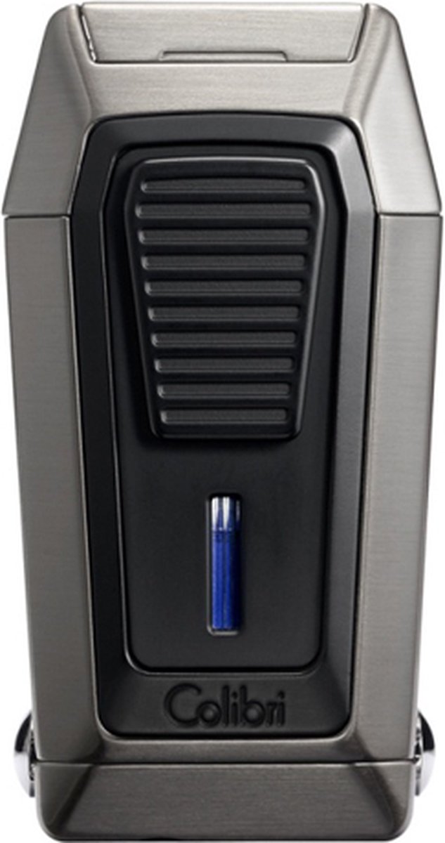 Goedkoopste Colibri Quantum sigarenaansteker tripple flame gunmetal