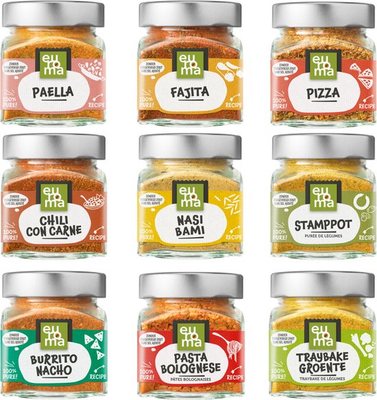 Euroma Daily Dinners Maaltijdmixen in pot (9 stuks) Set Pasta