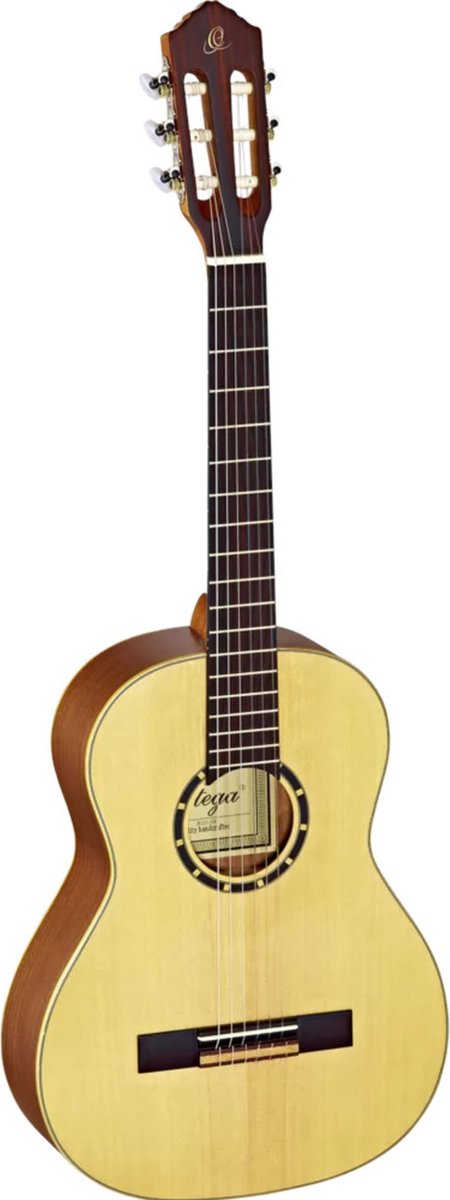 Ortega R121-3/4 NT Natural, incl. Bag - 3/4 Klassieke gitaar
