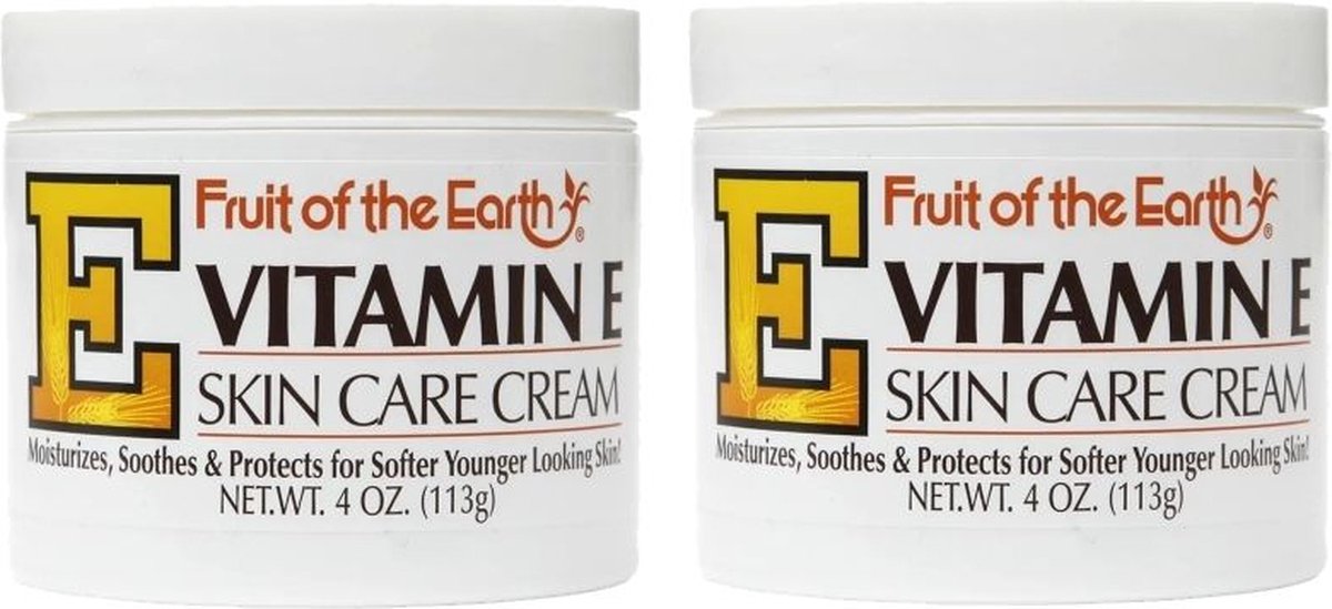 FRUIT OF THE EARTH - Skin Care Cream Vitamine E - 2 Pak