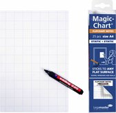 Magic-chart notes legamaster flipchart 20x30cm wit | Blister a 25 vel