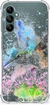 Coque de téléphone Antichute Samsung Galaxy A14 5G Coque de téléphone avec bordure transparente Vogel