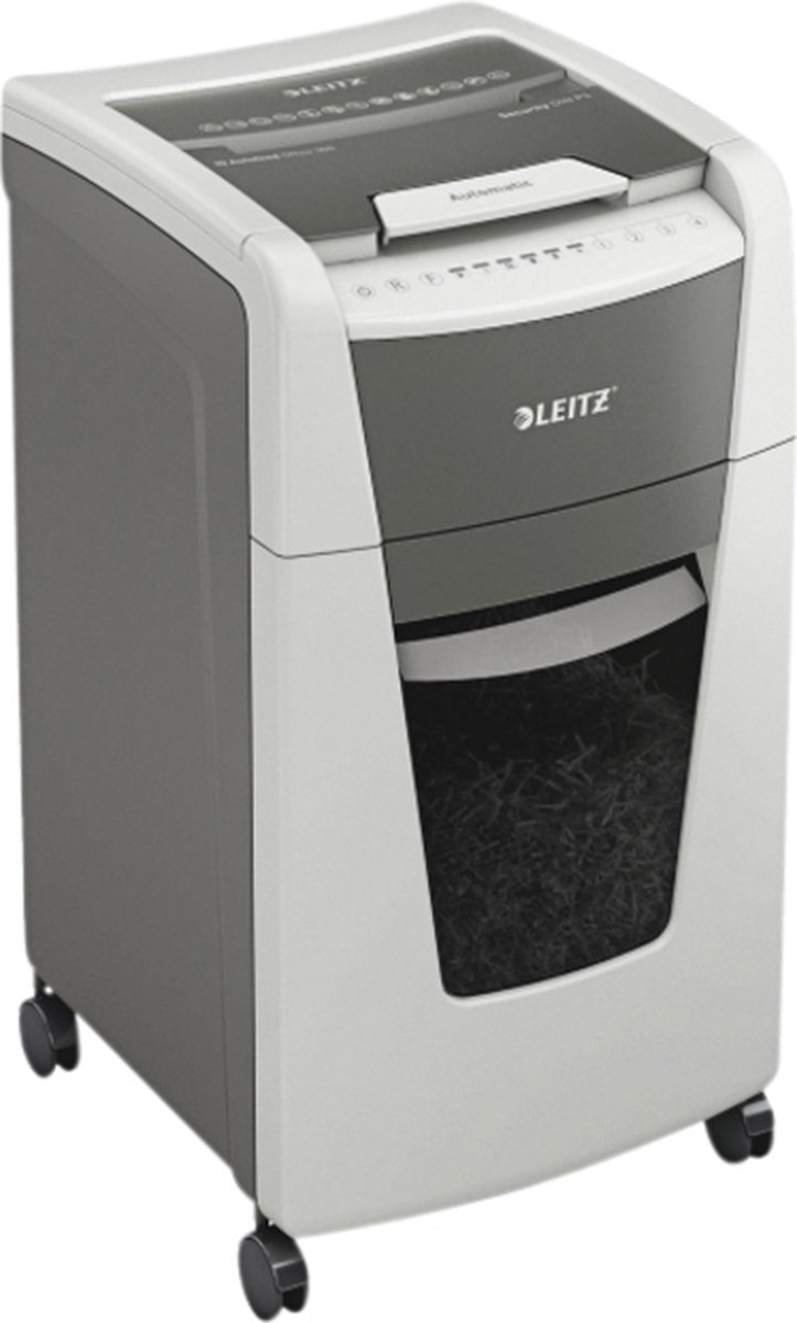 Leitz IQ Autofeed+ Office 300 Stille Papierversnipperaar thumbnail 3