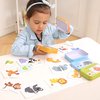 Afbeelding van het spelletje Educatief Speelgoed - Peuters - Montessori Speelgoed - Baby Puzzel - Montessori - Houten Puzzel - Speelgoed Bord - Puzzel Peuter - 48 Kaarten - 1 Jaar - 2 Jaar - 3 Jaar - 4 Jaar - 5 Jaar