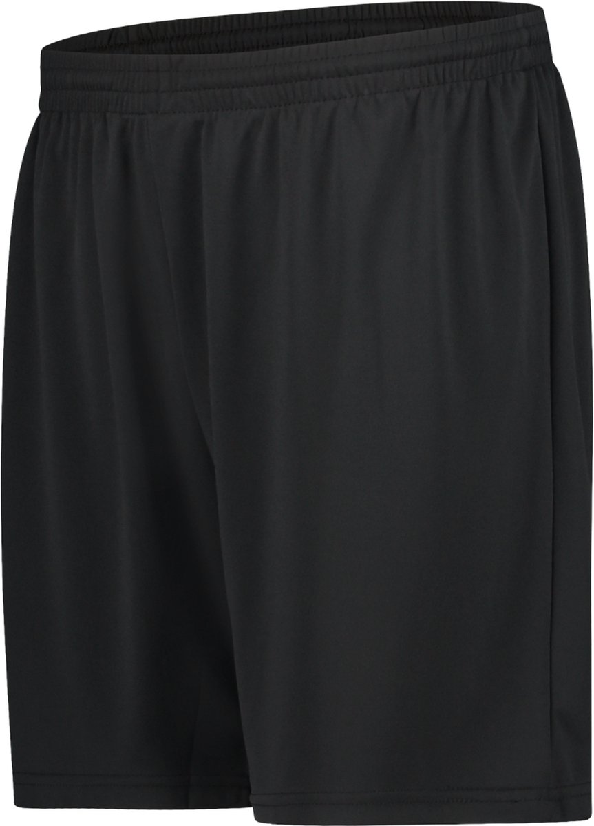 Masita | Sportbroek Heren & Dames - Short Bogota - Sportbroek met binnenbroek - Voetbalbroek 100% polyester Duurzaam - Vochtregulerend - ROYAL BLUE - 128