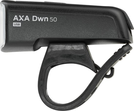 AXA Dwn Set 50 Lux Fietsverlichting - USB Oplaadbare LED Fietslamp Voor en Achter met Remlicht - Fietslampjes Waterdicht - StVZO Goedgekeurd — afbeelding 2