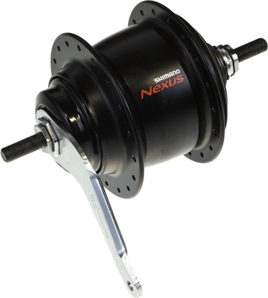 Shimano Nexus 8 naaf remnaaf 32 gaats zwart kaal