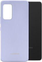 Mobilize Hoesje geschikt voor Samsung Galaxy A53 Telefoonhoesje Flexibel TPU | Mobilize Rubber Gelly Backcover | Galaxy A53 Case | Back Cover - Pastel Purple | Paars