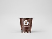Espresso Beker - (120cc/4Oz) - koffie beker - dubbele shot - koffie - koffiebekertje - Espresso - karton bekers - Wegwerpbeker - Kantine beker