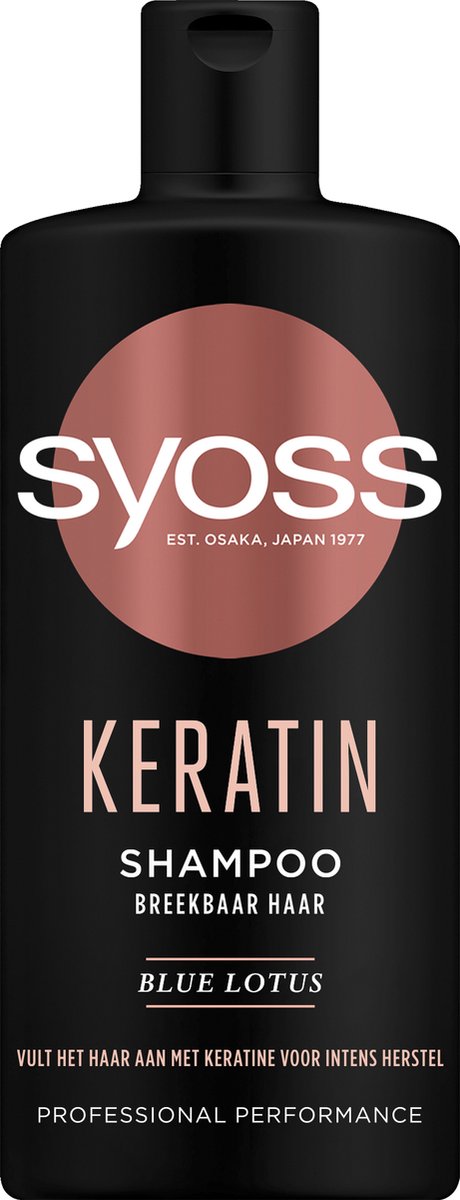 SYOSS Keratin Shampoo 6x 440ml - Voordeelverpakking