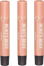 BURT'S BEES - Lip Shimmer Apricot - 3 Pak