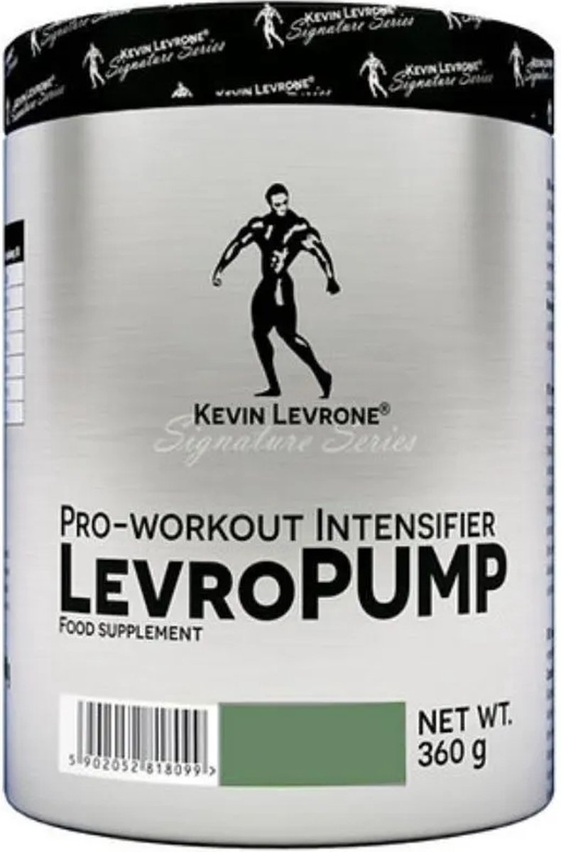 Kevin Levrone - Levro Pump - Pre workout met AAKG, Citruline, Taurine - Muscle pump - 360g - Aardbei en Ananas