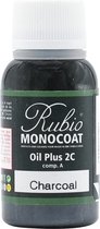Rubio Monocoat Oil Plus 2C - Ecologische Houtolie in 1 Laag voor Binnenshuis - Charcoal, 20 ml