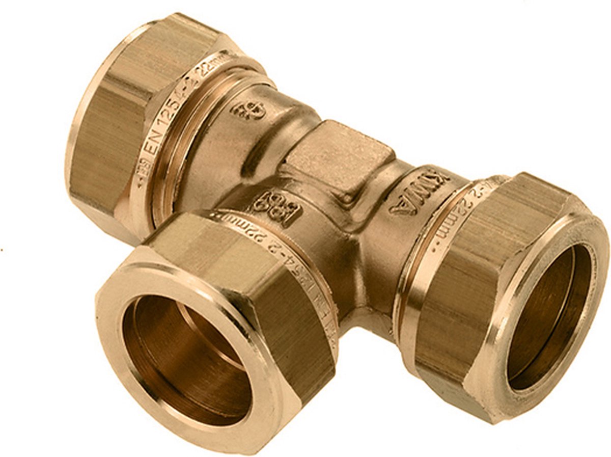 BONFIX 82499 T-stuk 6 mm.