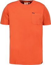 GARCIA Heren T-shirt Oranje - Maat XXL