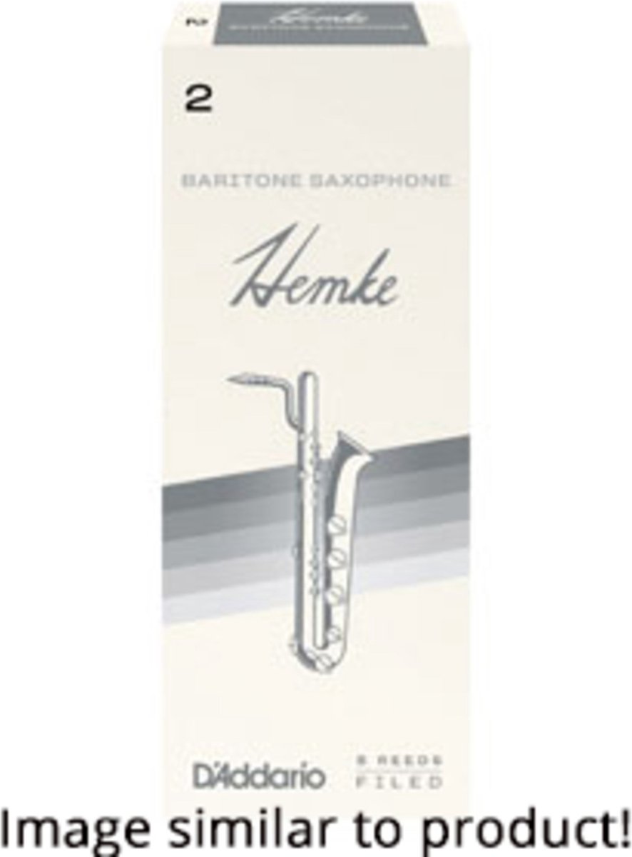 Hemke BARITONSAX 3,5 SCHACHTEL MIT 5 BLÄTTERN - Riet voor baritonsaxofoon