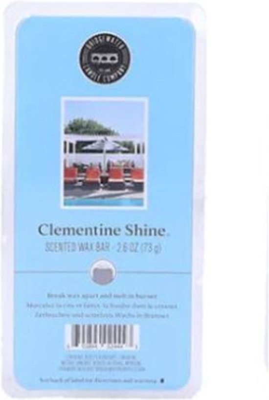 Scented Wax Bar Clementine Shine