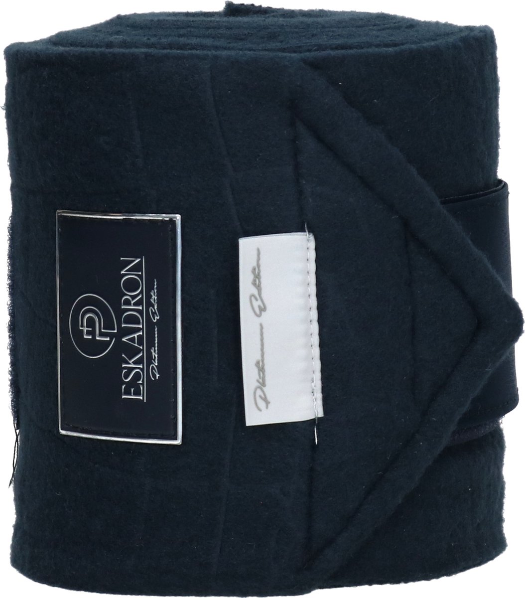 Eskadron Bandages Platinum Fleece Stamped Donkerblauw - paard