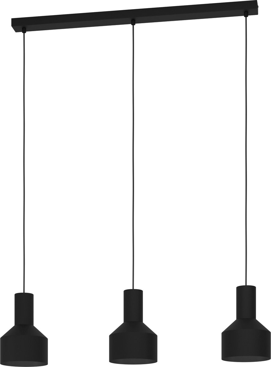 EGLO Casibare Hanglamp - E27 - 85 cm - Zwart