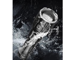 OPLAADBARE LED ZAKLAMP AOS LIGHT GT10 5400 LUMEN, MET ZEER KRACHTIGE STRAAL, 3 JAAR GARANTIE