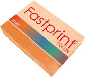 Kopieerpapier fastprint a4 120gr oranje | Pak a 250 vel | 5 stuks