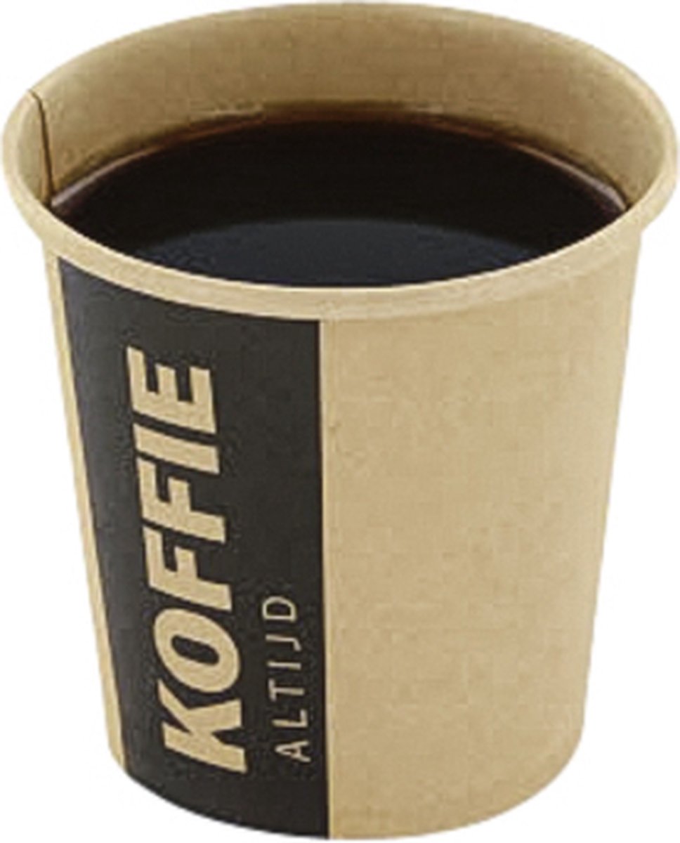 Beker IEZZY Altijd Koffie 118 ml Ø 63 mm 50stuks