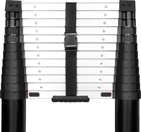 Échelle Télescopique Woerther 3,80 M - Aluminium 7175T6, 13 Marches, Charge 150 Kg