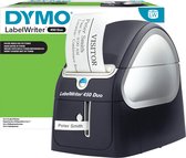 DYMO LabelWriter 450 Duo-labelmaker | Directe thermische labelprinter | Snel afdrukken van labels, barcodes en meer | Drukt zowel op LW-labels als plastic D1-labels af