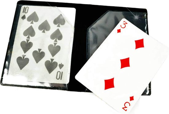 Afbeelding van het spel Goocheltruc magisch kaarten mapje optical wallet