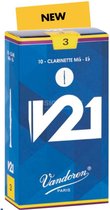 Vandoren Bb Klarinet V21 Rieten - 10 stuks verpakking - Dikte 3.0
