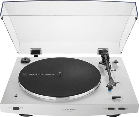 Audio-Technica AT-LP3XBTWH draaitafel Draaitafel met riemaandrijving Wit