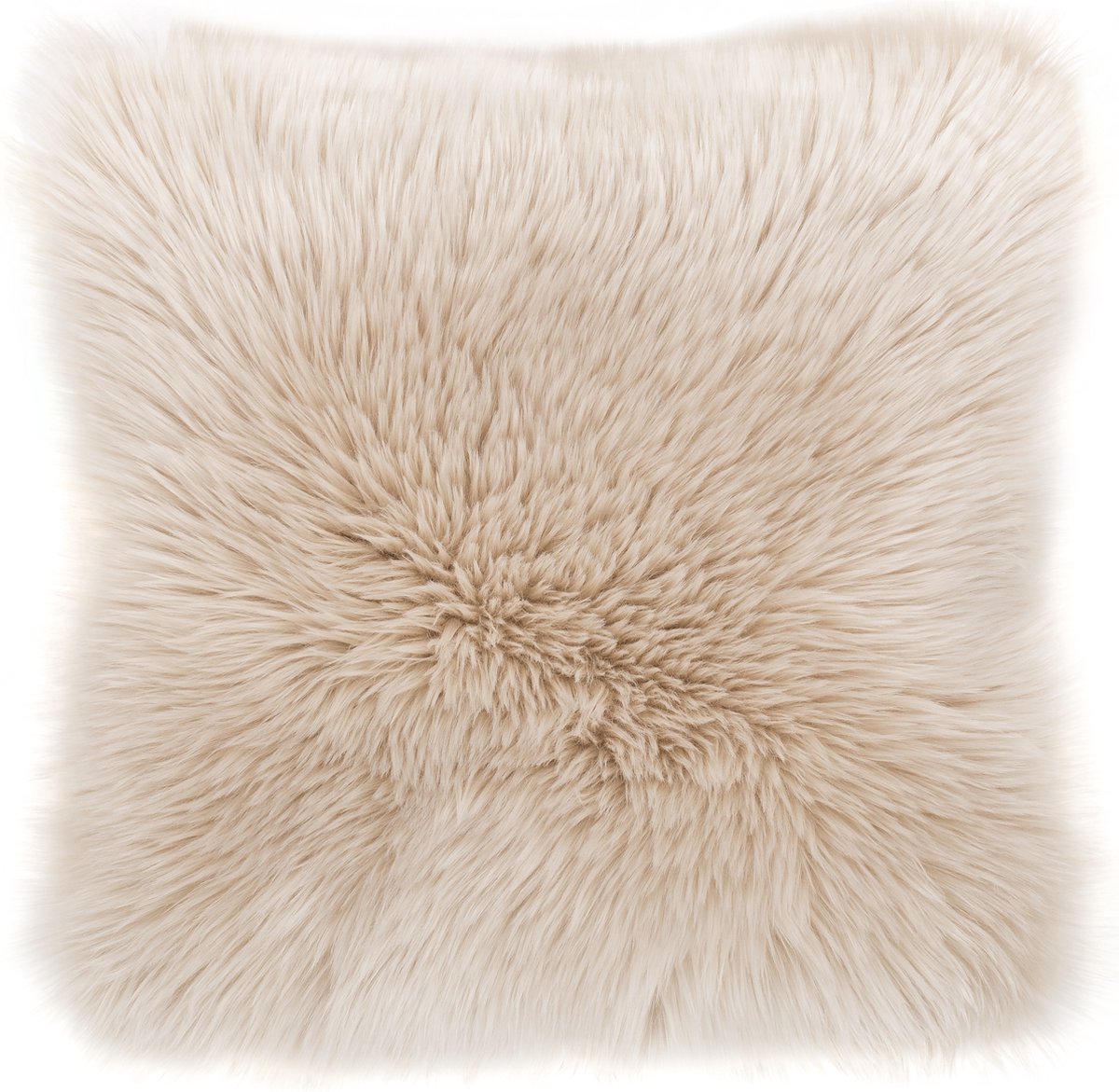 Tiseco Home Studio Sierkussen - Fluffy - Creme - Default