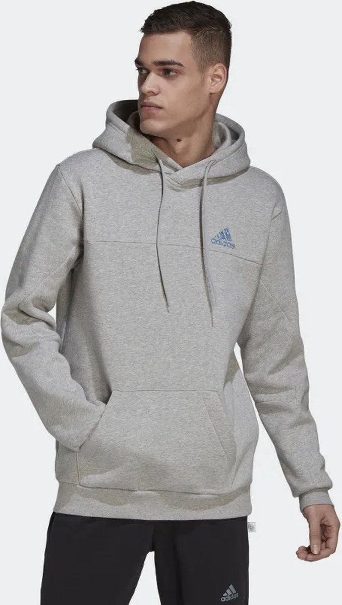 Adidas M FL RECBOS HD Heren Trui Grijs