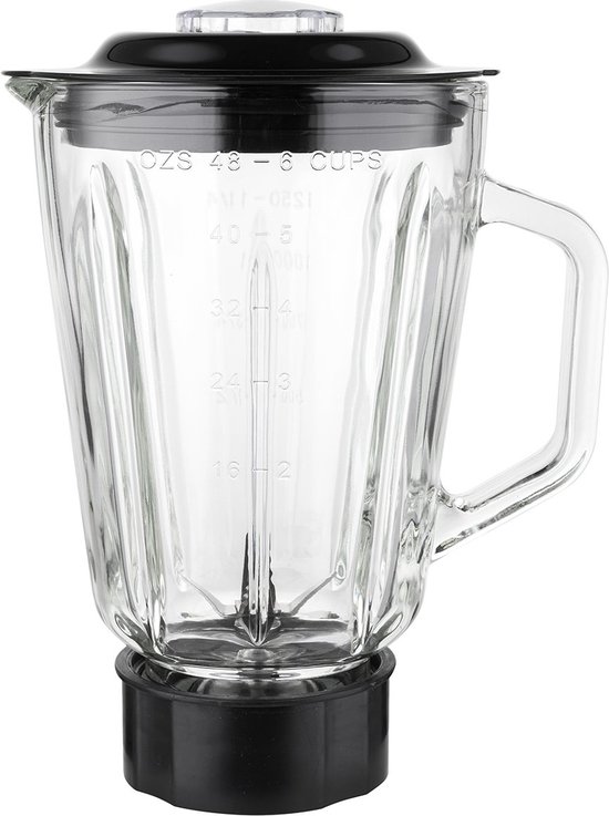 Botti Royal Line professionele blender met 2 snelheden 1.5L - elegant en luxe uitstraling - 500W - wit - Pulsmodus - Retro look van Botti — afbeelding 3
