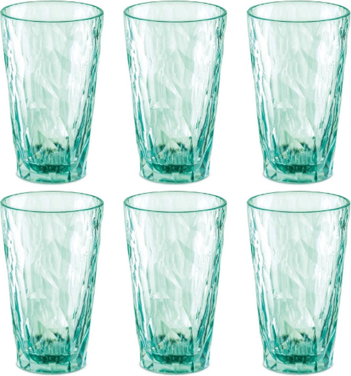 Kozoil Jade Superglas Club No. 6 Glas - 300 ml - 6 stuks