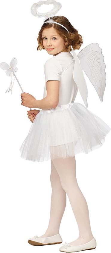 set verkleedkleding voor meisjes - engel - tutu en vleugels