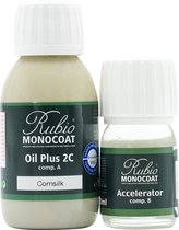 Rubio Monocoat Oil Plus 2C - Ecologische Houtolie in 1 Laag voor Binnenshuis - Cornsilk, 130 ml