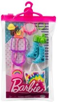 Barbie Kleding Outfit - Poppen Accessoires - Handtas Wit, Schoenen/Laarzen etc. - 12-delig