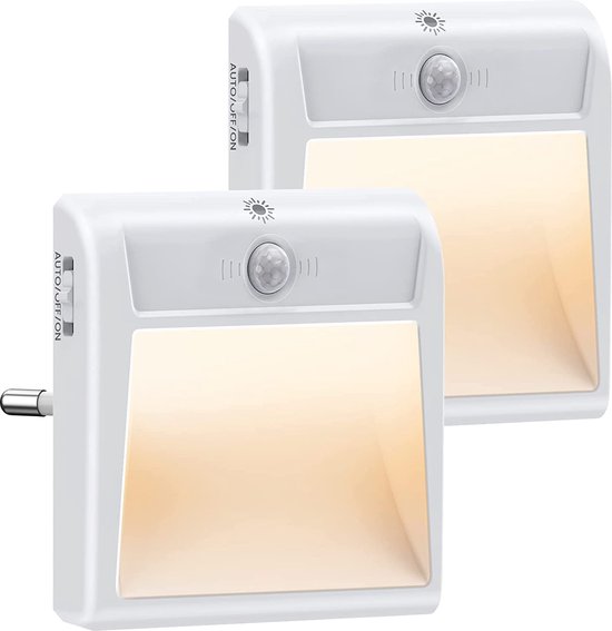 Emotionlite Nachtlampje stopcontact met schemeringssensor, helderheid traploos instelbaar, zeer Emotionlite Nachtlampje stopcontact met schemeringssensor, helderheid traploos instelbaar, zeer