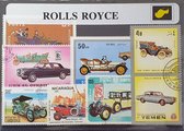 Rolls Royce – Luxe postzegel pakket (A6 formaat) : collectie van verschillende postzegels van Rolls Royce – kan als ansichtkaart in een A6 envelop - authentiek cadeau - kado - geschenk - kaart - Engels - Brits - auto - automerk - auto's - luxe