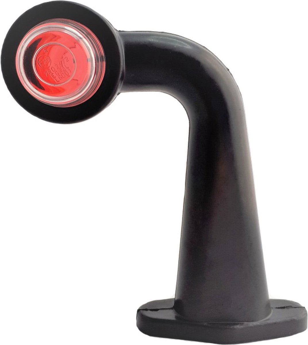 breedtelamp haaks 90 graden 185mm - breedtelicht - zijlicht - zijlamp - contourlamp
