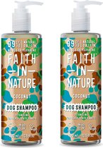 Faith in Nature - Coconut Honden Shampoo - 2 Pak