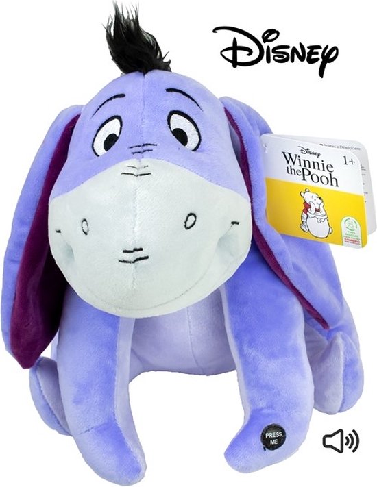 Disney Iejoor Knuffel Met Geluid Cm Pluche Winnie De Poeh Bol Com