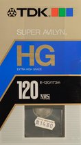 TDK E-120 HQ VHS Video Cassette 2 Pack