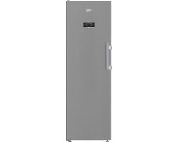 Beko B5RMFNE314X | Vrijstaande Vrieskast | Luxe RVS deur met Display | Total NoFrost | 286 L | Quick Freeze