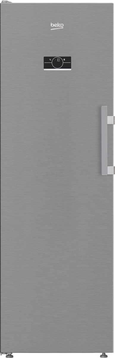 Beko B5RMFNE314X | Vrijstaande Vrieskast | Luxe RVS deur met Display | Total NoFrost | 286 L | Quick Freeze Stainless steel
